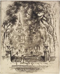 The Square, Independence Square, Philadelphia, 1920